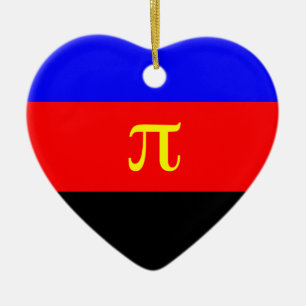 Polyamorer Stolz Keramikornament