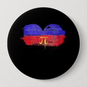 POLYAMORHERZ - POLYAMORE LIEBE - SYMBOL - BUTTON