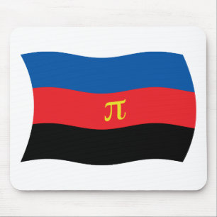 Polyamorie-Flagge-Mauspad Mousepad
