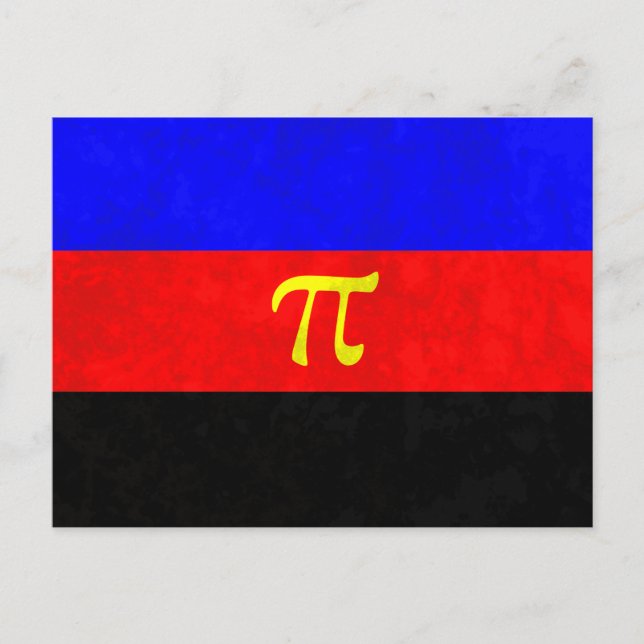 Polyamory Feiertagspostkarte (Vorderseite)