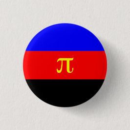 Polyamory Flaggenknopf Button
