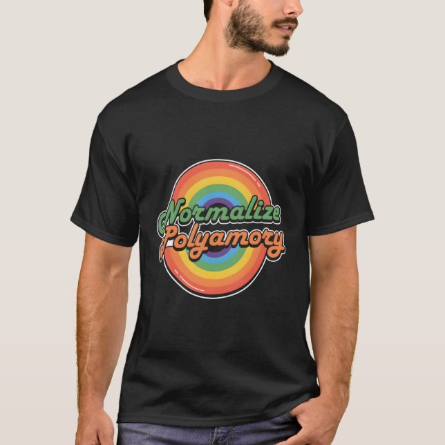 Polyamory-Polyamory normalisieren T-Shirt (Vorderseite)