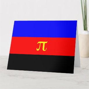 Polyamory-Pride-Flag Karte