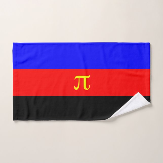 Polyamory-Stolperflagge Handtuch (Handtuch)