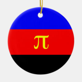 Polyamory-Stolperflagge Keramik Ornament