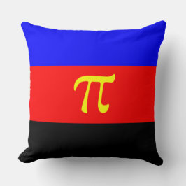 Polyamory-Stolperflagge Kissen