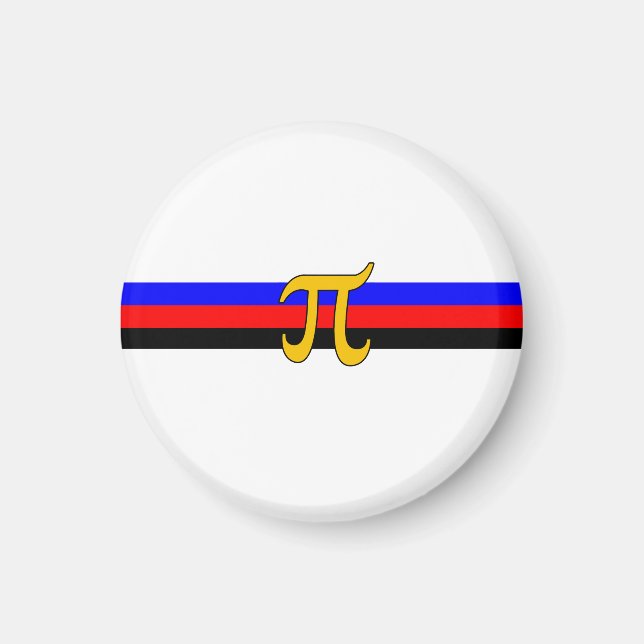 Polyamory-Stolperflagge Magnet (Vorne)