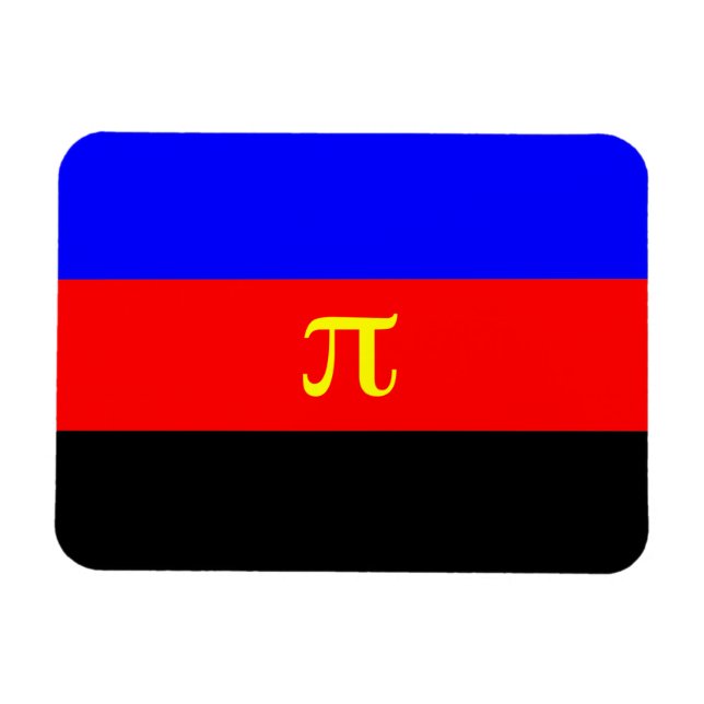 Polyamory-Stolperflagge Magnet (Horizontal)