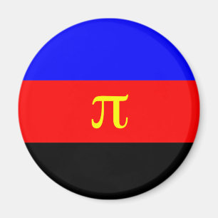 Polyamory-Stolperflagge Magnet