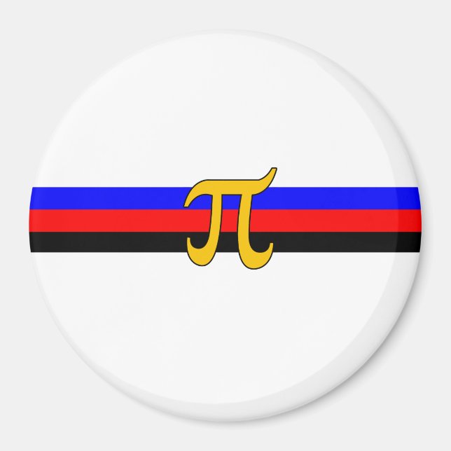 Polyamory-Stolperflagge Magnet (Vorne)