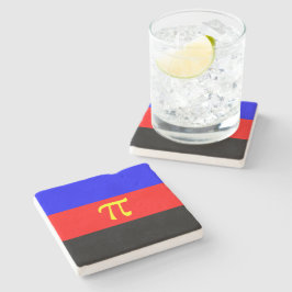 Polyamory-Stolperflagge Steinuntersetzer