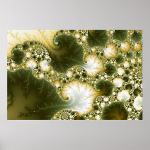Polyatomie - Fraktal-Poster Poster