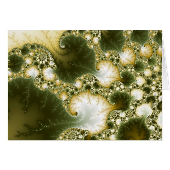 Polyatomique - Carte Fractale (Devant horizontal)