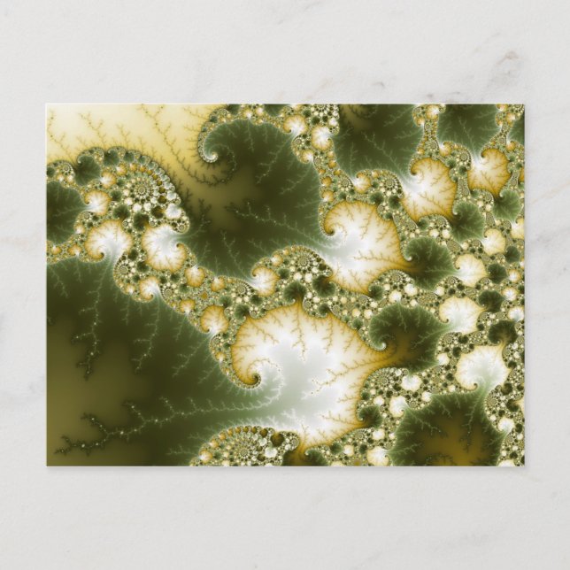 Polyatomique - Carte postale fractale (Devant)