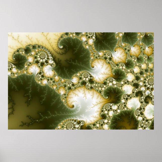 Polyatomique - Poster fractal (Devant)