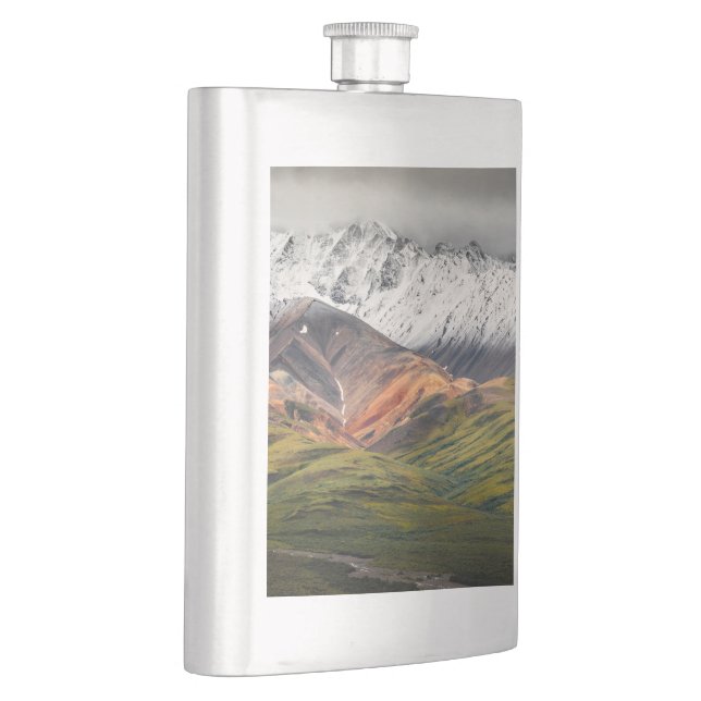 Polychrome-Berg, Denali NP, Alaska Flachmann (Rechts)