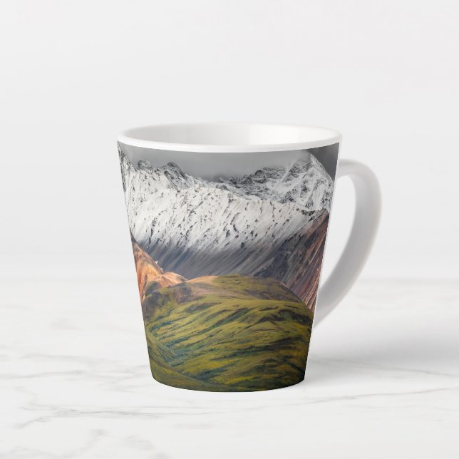 Polychrome-Berg, Denali NP, Alaska Milchtasse (Rechte Ecke)