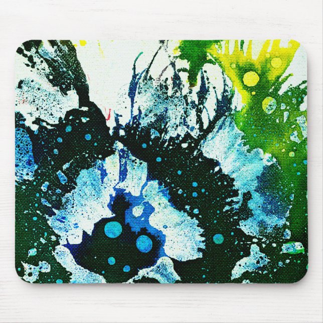 Polychromoptic #2C durch Michael Moffa Mousepad (Vorne)