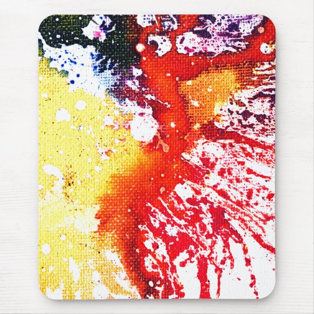 Polychromoptik #13C von Michael Moffa Mousepad (Vorne)