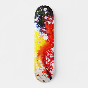 Polychromoptik #13C von Michael Moffa Skateboard
