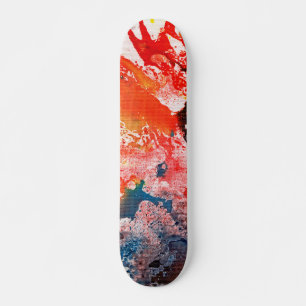 Polychromoptik #15B von Michael Moffa Skateboard