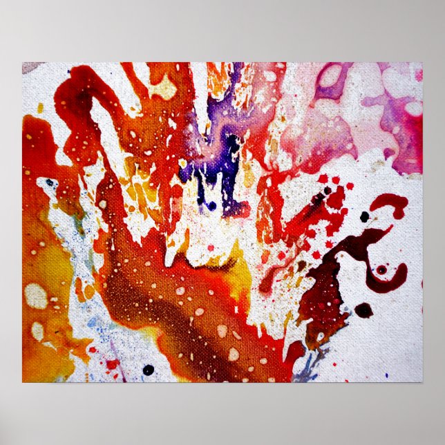 Polychromoptik #1a von Michael Moffa Poster (Vorne)