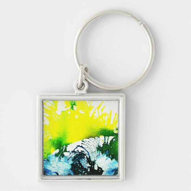 Polychromoptik #2A von Michael Moffa Schlüsselanhänger (Vorne)