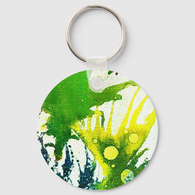 Polychromoptik #2B von Michael Moffa Schlüsselanhänger (Vorderseite)