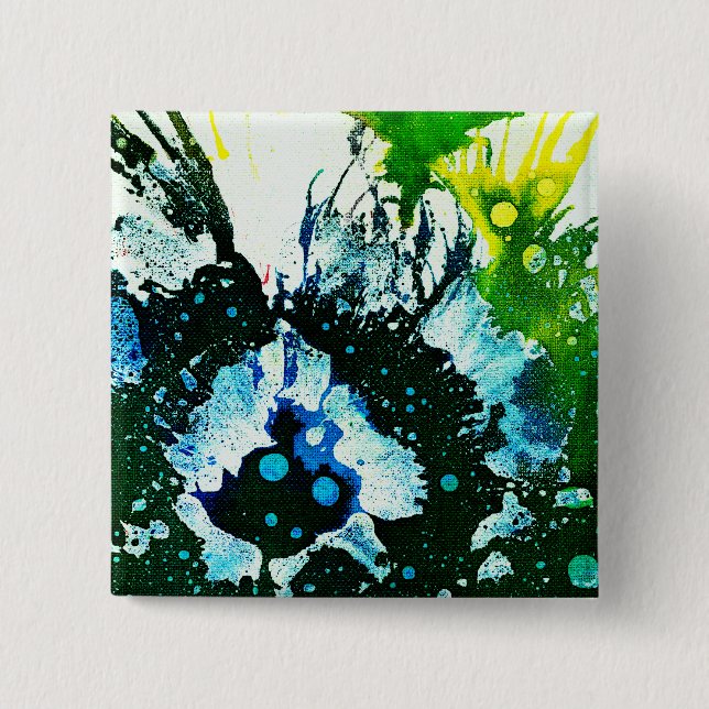 Polychromoptik #2C von Michael Moffa Button (Vorderseite)