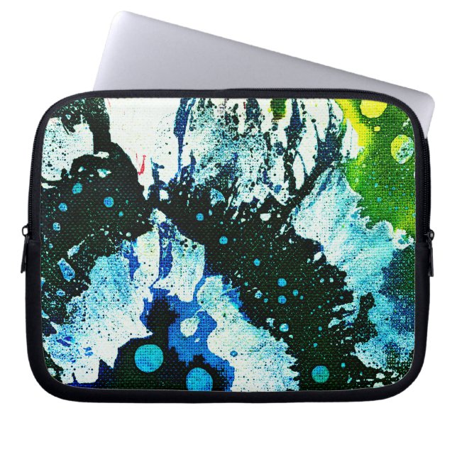 Polychromoptik #2C von Michael Moffa Laptopschutzhülle (Vorderseite)