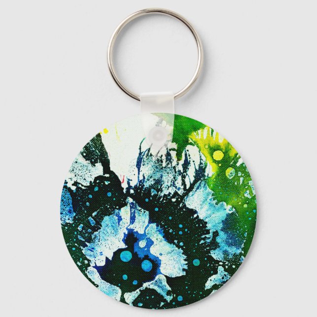 Polychromoptik #2C von Michael Moffa Schlüsselanhänger (Vorderseite)