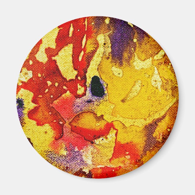 Polychromoptik #3 von Michael Moffa Magnet (Vorne)