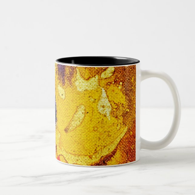 Polychromoptik #3 von Michael Moffa Zweifarbige Tasse (Rechts)