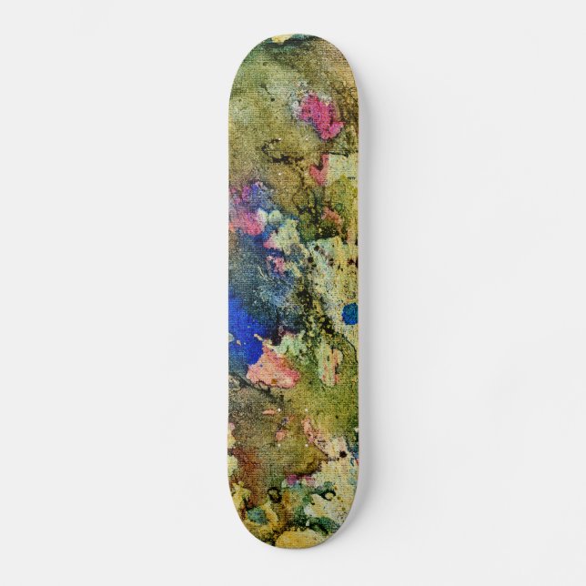 Polychromoptik #6 von Michael Moffa Skateboard (Vorderseite)