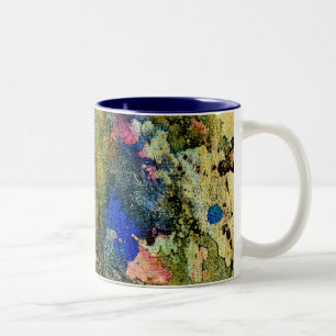 Polychromoptik #6 von Michael Moffa Zweifarbige Tasse
