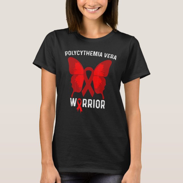 Polycythemia Vera Warrior T-Shirt (Vorderseite)