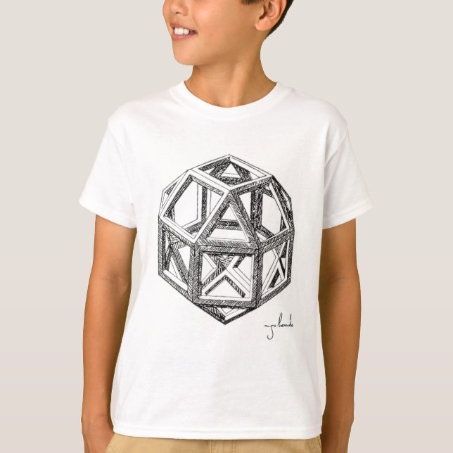 Polyeder LEONARDO T-Shirt (Vorderseite)