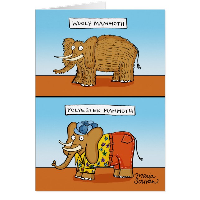 Polyester-Mammut (Vorne)