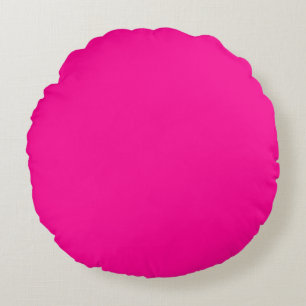 Polyester Rundwurfkissen (16"), hell rosa Rundes Kissen