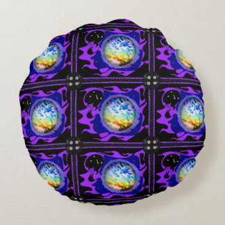 Polyester-Rundwurfkissen mit benutzerdefinierter B Rundes Kissen