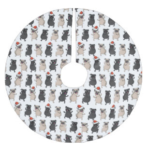  POLYESTER WEIHNACHTSBAUMDECKE