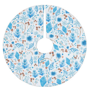  POLYESTER WEIHNACHTSBAUMDECKE