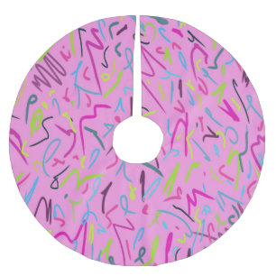  POLYESTER WEIHNACHTSBAUMDECKE