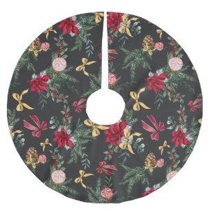  POLYESTER WEIHNACHTSBAUMDECKE