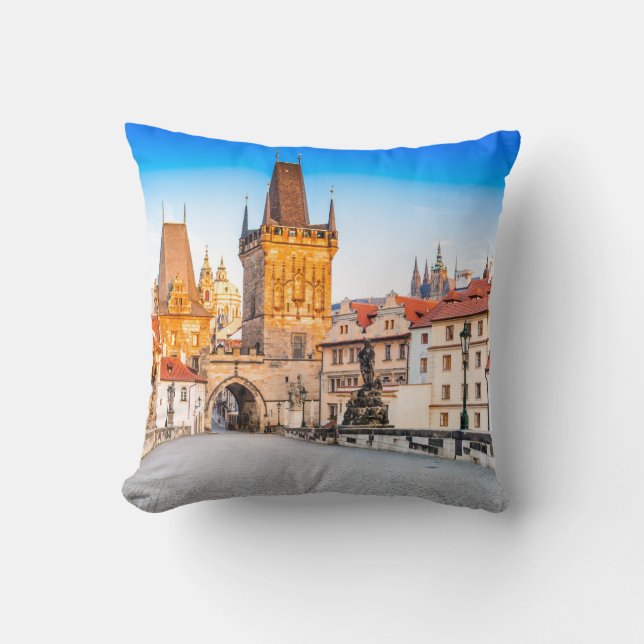 Polyester-Wurfkissen, Throw-Kissen Prag Kissen (Vorderseite)