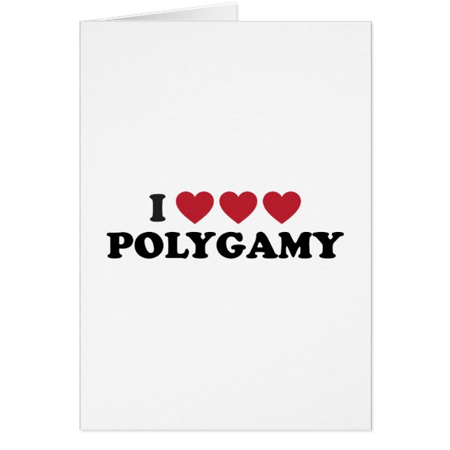 Polygamie drôle de coeur d'I (Devant)