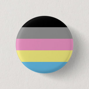Polygender Flaggen-Abzeichen Button