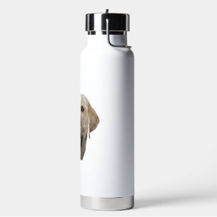Polygon Hund Daddy Hund Mom Hundvater Labrador Trinkflasche
