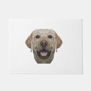Polygon Hund Papa Hund Mama Dogfather Labrador Fußmatte