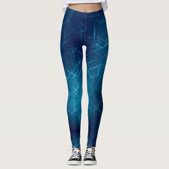 Polygon Love - Power Yoga Leggings (Vorderseite)